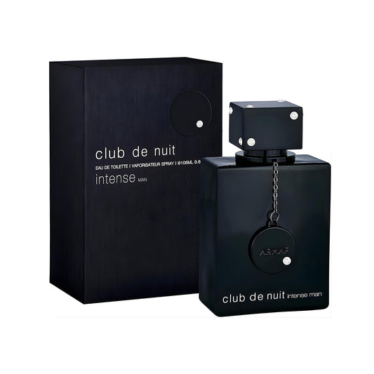 ARMAF club de nuit intense Man EDT Men, Black , 3.6 Fl Oz