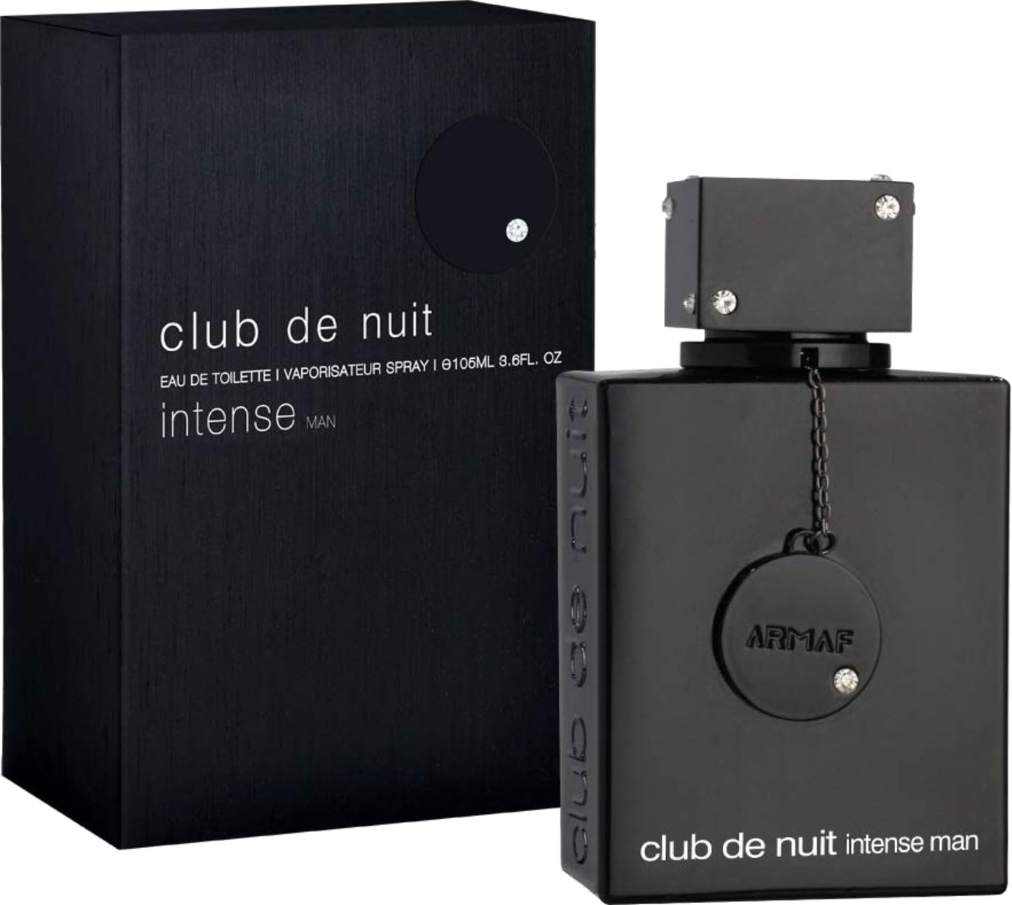 ARMAF club de nuit intense Man EDT Men, Black , 3.6 Fl Oz